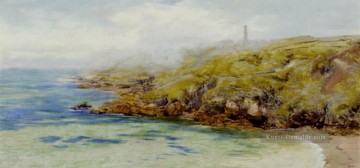 Fermain Bay Guernsey Landschaft Brett John Strand Ölgemälde